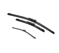 Front Rear Windshield Frameless Durable Rubber Snow Shaving Accessorie Car Wiper Blades For Lincoln MKX 2016-2022 Windshield Wiper Blades