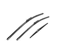 Front Rear Wiper Blades Brushes Windscreen Windshield Window For Smart For Fortwo 451 W451 2006 2007 2008 2009 2010 2011 2012 2013 2014 IENQBVL(LHD Front Rear)