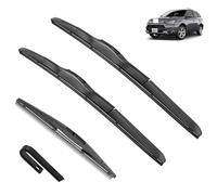 Front & Rear Wiper Blades Set Compatible with Mitsubishi Outlander 3 MK3 2013-2021 PHEV Windshield Windscreen 26"+18"+12" Accessories Window (Color : Front Rear, Size : RHD)