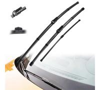 Front Rear Wiper Blades Set For Audi Q7 4M 2016 2017 2018 2019 2020 2021 2022 2023 Windshield Windscreen Window Rain Brush 26"+20"+16"