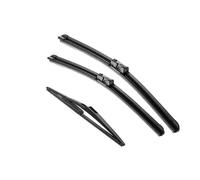 Front Rear Wiper Blades Set For Hyundai IX20 2010 2011 2012 2013 2014 2015 2016 2017 Windshield Windscreen Window 26"+14"+12" CFCKHPTHAZ(Left hand drive)