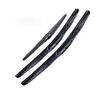 Front + Rear Wiper Blades Set for Kia Carens UN 26+16+14 2006-2011, Windshield Brushes Windscreen Window Water Wash Snow-Proof Ice-Resistant Frame