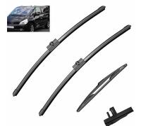 Front+Rear Wiper Blades Set for Renault Espace IV (2002-2014) 76.2cm+66cm+35.6cm Windshield Window Brushes