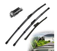 Front Rear Wiper Blades Set For Skoda For Citigo 2011-2021 Windshield Windscreen Window Rain Brush 24"+16"+10"