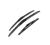 Front Rear Wiper Blades Windscreen Windshield Window For Toyota For Prius XW20 XW30 2003-2008 2009 2010 2011 2012 2013 2014 2015 2nd 3rd Gen CFCKHPTHAZ(LHD Front Rear)