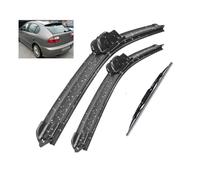 Front Rear Wipers Kit for Seat Leon MK1 2000-2005, Windshield Wiper Blade Durable Wiper Front and Rear Wiper Blades Set Accessories
