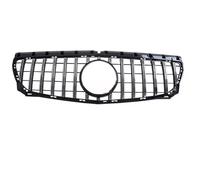 Front Ribbed Grill For Benz B For Class For W246 2012-2019 Front Mask Grid Bumper Grille Inlet Grill Tuning GT Diamond(12-14 G*T Silvery)