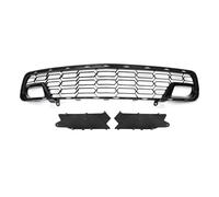 Front Ribbed Grill For Chevrolet For Corvette For C7 2014-2019 Front Lower Grille Carbon Flash Air Inlet Grid Grill Radiator Mesh(3 Without Camera Hole)