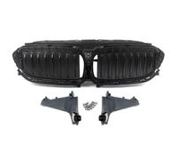 Front Ribs Grill 51747497279 Front Upper Radiator Grille Active Air Shutter For Bmw 5 Series G30 G31 G38 2017-2020 Front Bumper Auto Decor Grill