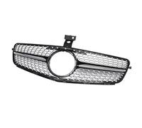 Front Ribs Grill Amg Diamond Grille For Mercedes W204 C Class Saloon Estate Coupe 2007-2013 Black Front