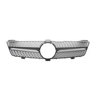 Front Ribs Grill Bumper Grille For Mercedes For Benz CLS-Class W219 CLS350 CLS500 05-08 AMG GTR Style Upper Grilles Chrome Silver Diamonds Style(Diamond-Chrome Black)