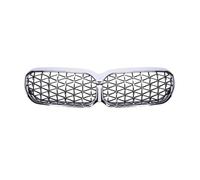 Front Ribs Grill Car Front Kidney Grille Bumper For BMW 5 Series G30 G31 F90 For M5 LCI 2021+ Racing Grill Meteor Diamond Star Style