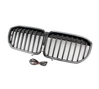 Front Ribs Grill For BMW 7 Series G11 G12 2019-2022 LED Front Radiator Kidney Bumper OEM Hood Grilles Replacement