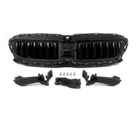 Front Ribs Grill For BMW G20 G21 330i 2019-2022 Front Upper Radiator Grille Active Air Shutter