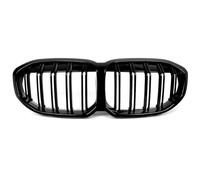 Front Ribs Grill Front Bumper Kidney Grille Double Slat Style Grill For BMW 1Series F40 116d 118d 120d 116i 118i 120i 128ti 2019-2024