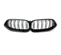 Front Ribs Grill Front Bumper Kidney Grille Replace For BMW 8-Series G14 G15 G16 2020-2022 Camera Hole Gloss Black