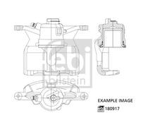FRONT RIGHT BRAKE CALIPER FITS: MAZDA B-SERIES PLATFORM/CHASSIS 2.5 TD 4X4/2.