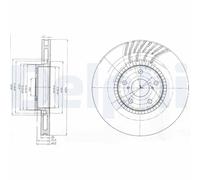 Front Right Brake Disc Delphi BG9012 Fits Lexus GS IS RC Braking System Vented