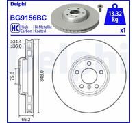 DELPHI BG9156BC Brake disc