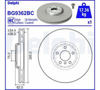 DELPHI BG9362BC Brake disc