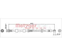 METZGER 4111742 Brake hose
