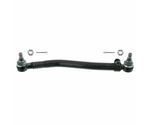 Front Right Drag Link Inc Castle Nuts & Cotter Pins From Steering Gea Febi 26317