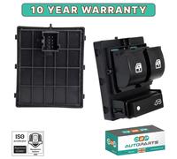 FRONT RIGHT ELECTRIC WINDOW SWITCH BUTTON FOR VAUXHALL COMBO MK3 6490X9