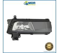 Front Right Fog Light Black Parabola - for Volkswagen Touran 15->