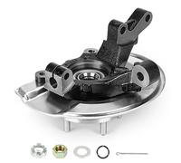 Front Right Side Steering Knuckle & Wheel Bearing Hub Assembly for Dodge Caliber 2008-2012, for Jeep Compass 2007-2017, for Jeep Patriot 2007-2017, Replace for 698-410, 4WD AWD FWD
