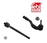 Front Right Tie Rod Inc Tie Rod End Nut & Lock Nut Fits Audi A5 A6 qu Febi 43796