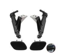 Front RightLeft Headlight Washer Nozzle Headlamp Cleaning Spray Pump + Cover Cap For Hyundai Santa Fe DM 2013-2015 98671-2W000 Headlight cleaning nozzle cover(SET)