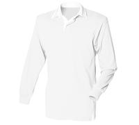 Front Row Long Sleeve Classic Rugby Polo Shirt T-shirt Szs S RW478