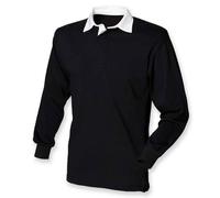 Front Row Mens Classic Long-Sleeved Rugby Shirt PC5491