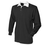 Front Row Mens Long Sleeve Sports Rugby Polo Shirt 13 / N/A N/A RW473