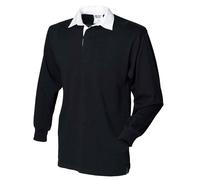 Original Rugby Shirt FRONT ROW Black XXXL
