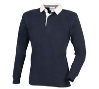 Front Row Mens Premium Long Sleeve Sports Rugby Polo / N/A N/A RW4169