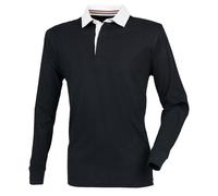 Front Row Mens Premium Long Sleeve Sports Rugby Polo / N/A N/A RW4169