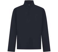 Front Row Men's Premium Pique Quarter Zip Top in Navy | Size: Large FRONT ROW Navy L