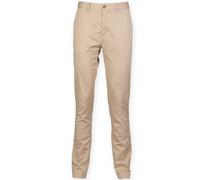 Front Row Men's Stretch Chinos in Stone | Size: 38R FRONT ROW Stone 38R