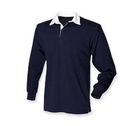 Front Row Original Rugby Shirt : Color - Navy : Size - 3XL