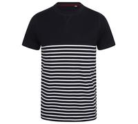 Front Row Short-sleeved Breton T - Regular fit heavyweight short-sleeved T