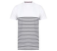 Front Row Short-sleeved Breton T - Unisex T-Shirt, Oeko-Tex