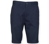 Front Row Stretch chino shorts - Flat front chino short, Tag-free