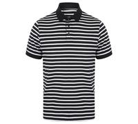 Front Row Unisex Adult Striped Jersey Polo Shirt / N/A N/A RW9995