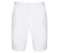 Front Row Womens/Ladies Cotton Rich Stretch Chino Shorts (XS) (White)