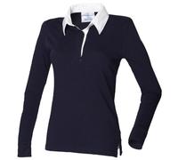 Front Row Women's Long Sleeve Polo Shirt - Multicolour - M