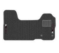 Front Rubber Floor Mat to fit Iveco Daily 2014-2023 | Tailored Front Floor Mat, Waterproof & Durable, Heavy Duty Rubber, Suitable for All Weather, Black