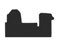 Front Rubber Floor Mat to fit the Vauxhall Movano 2010-2021 - 3MM | Tailored Front Floor Mat, Waterproof & Durable, Heavy Duty Rubber, Suitable for All Weather, 3mm Thickness, Black