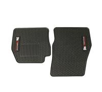 Front Rubber Floor Mats to fit the Ford Transit Connect DCIV LWB 2014 On | Tailored Front Floor Mats, Waterproof & Durable, Heavy Duty Rubber, Suitable for All Weather, No Fixing Points, Black
