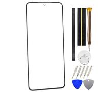 Front Screen Glass Replacement for Samsung Galaxy S21 5G SM-G991B SM-G991B/DS Outer Glass Repair Part with Tool Kit Black 6.2